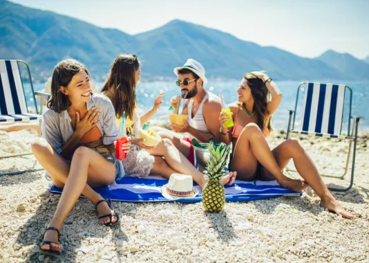 Kurzurlaub am Strand